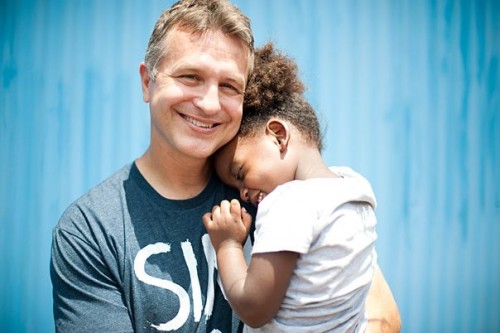 Missionary Roger Gibson and his daughter Zoie