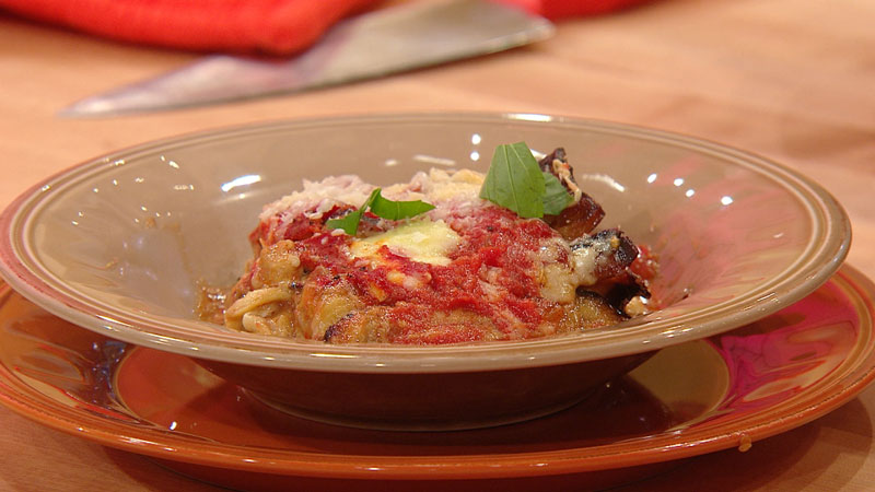 Wednesday WOW Recipes: Deep-Dish Eggplant Parmigiana (GF)