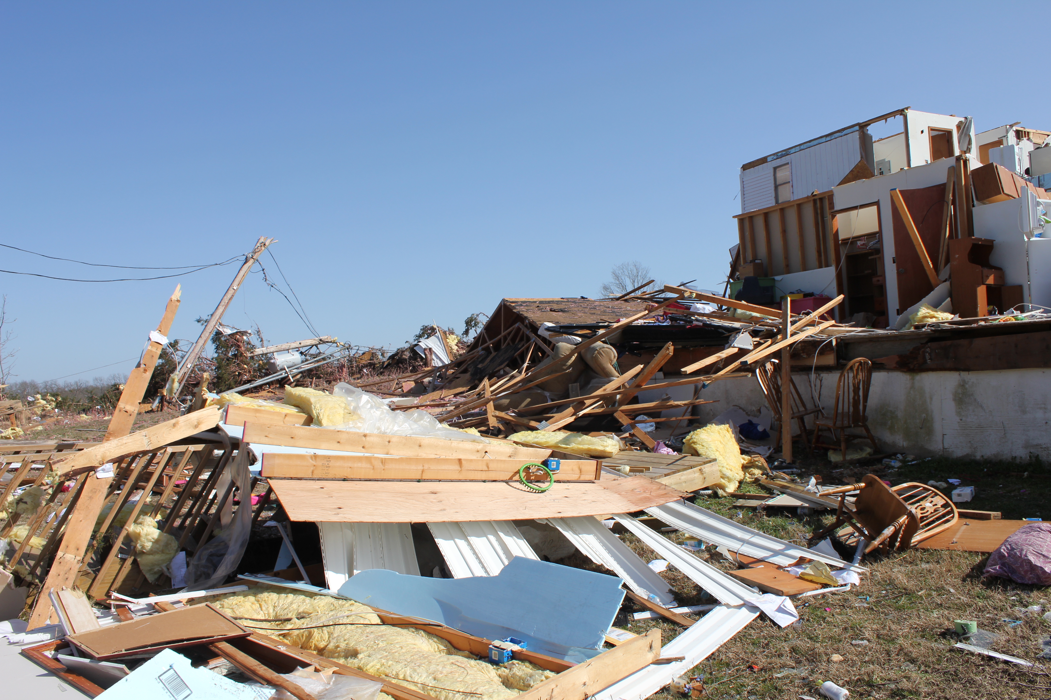 A tornado hit my hometown